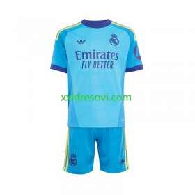 Real Madrid Golmanski Gostujući Dječji Nogometni Dres 2026-2027